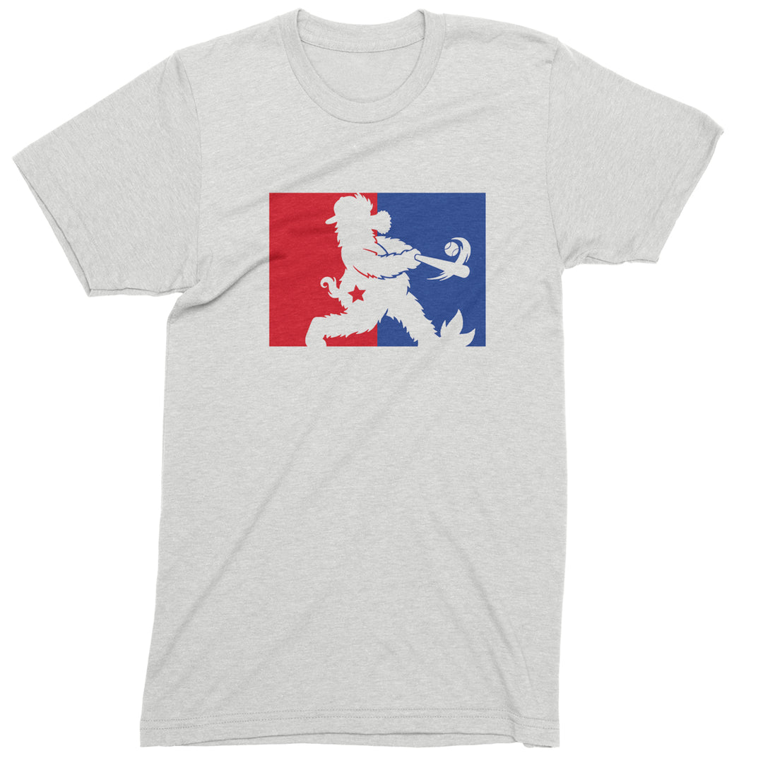 Batter Up Philly Baseball Phan Mens T-shirt White