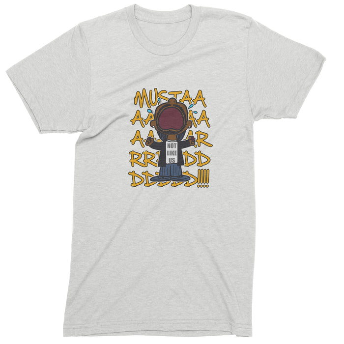 MUSTARD! Not Like Us Tv Off Mens T-shirt