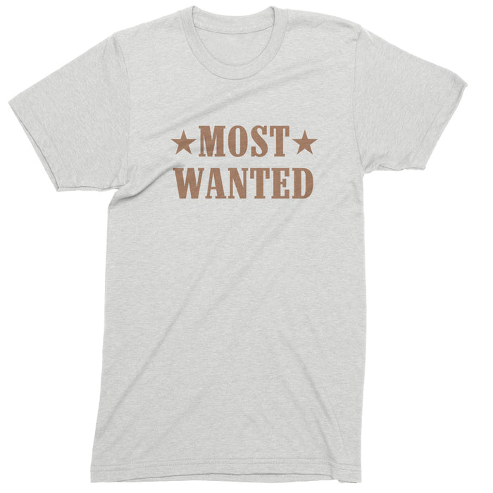 Most Wanted Cowboy Mens T-shirt
