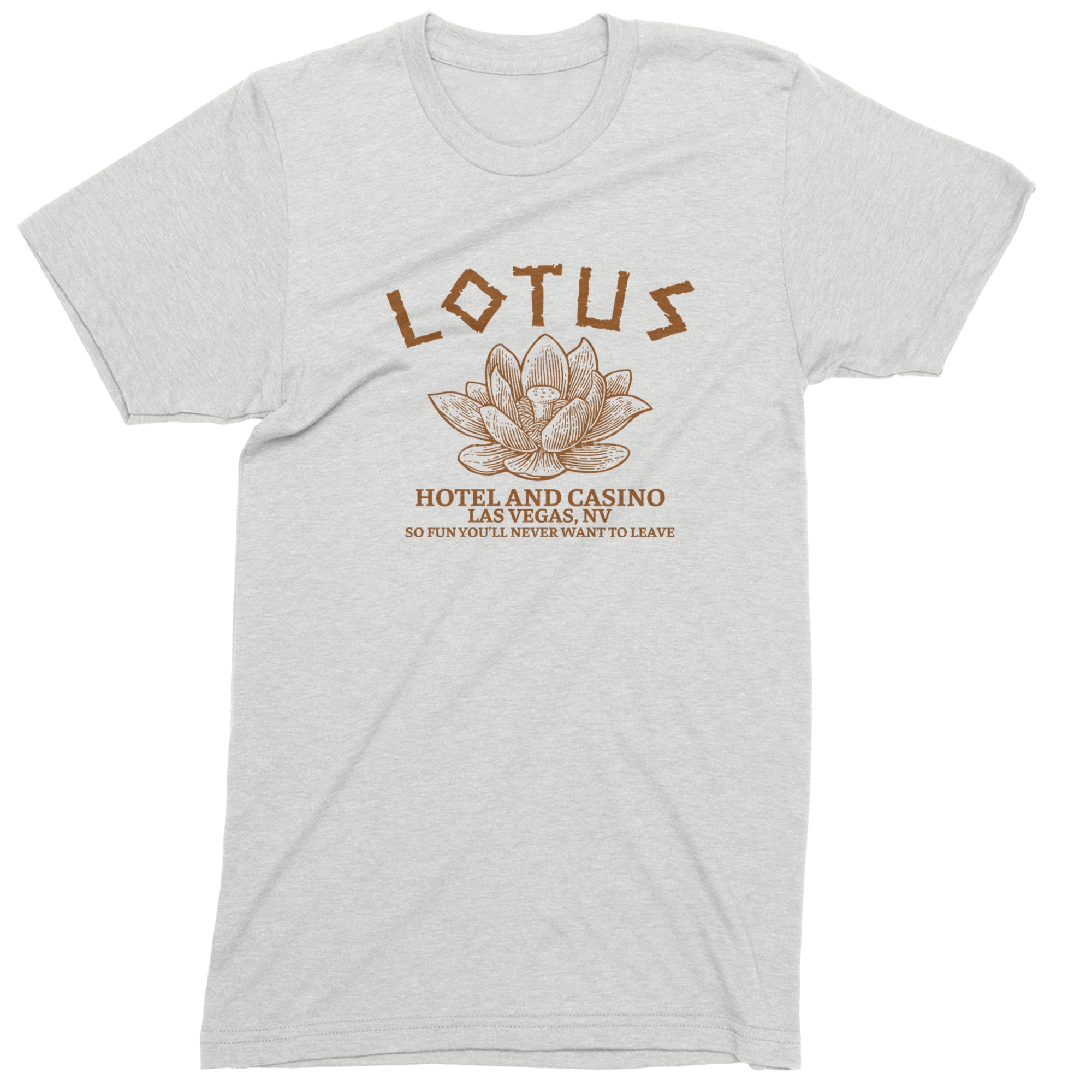 Lotus Hotel and Casino Mens T-shirt White