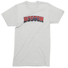 Boston City Pride Skyline Mens T-shirt White