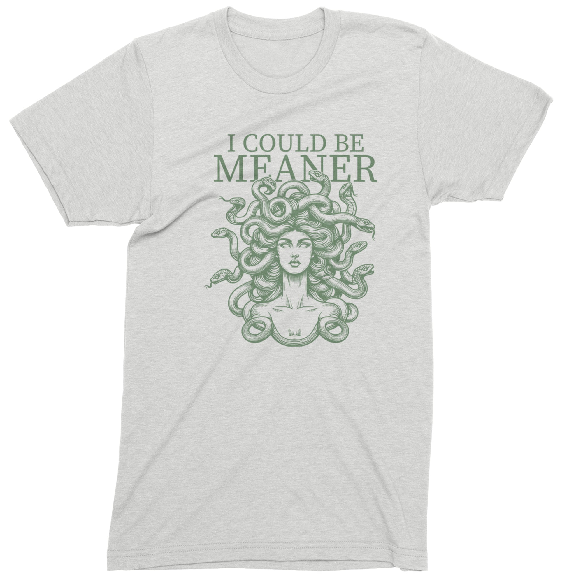 Medusa I Could Be Meaner Men's T-shirt White