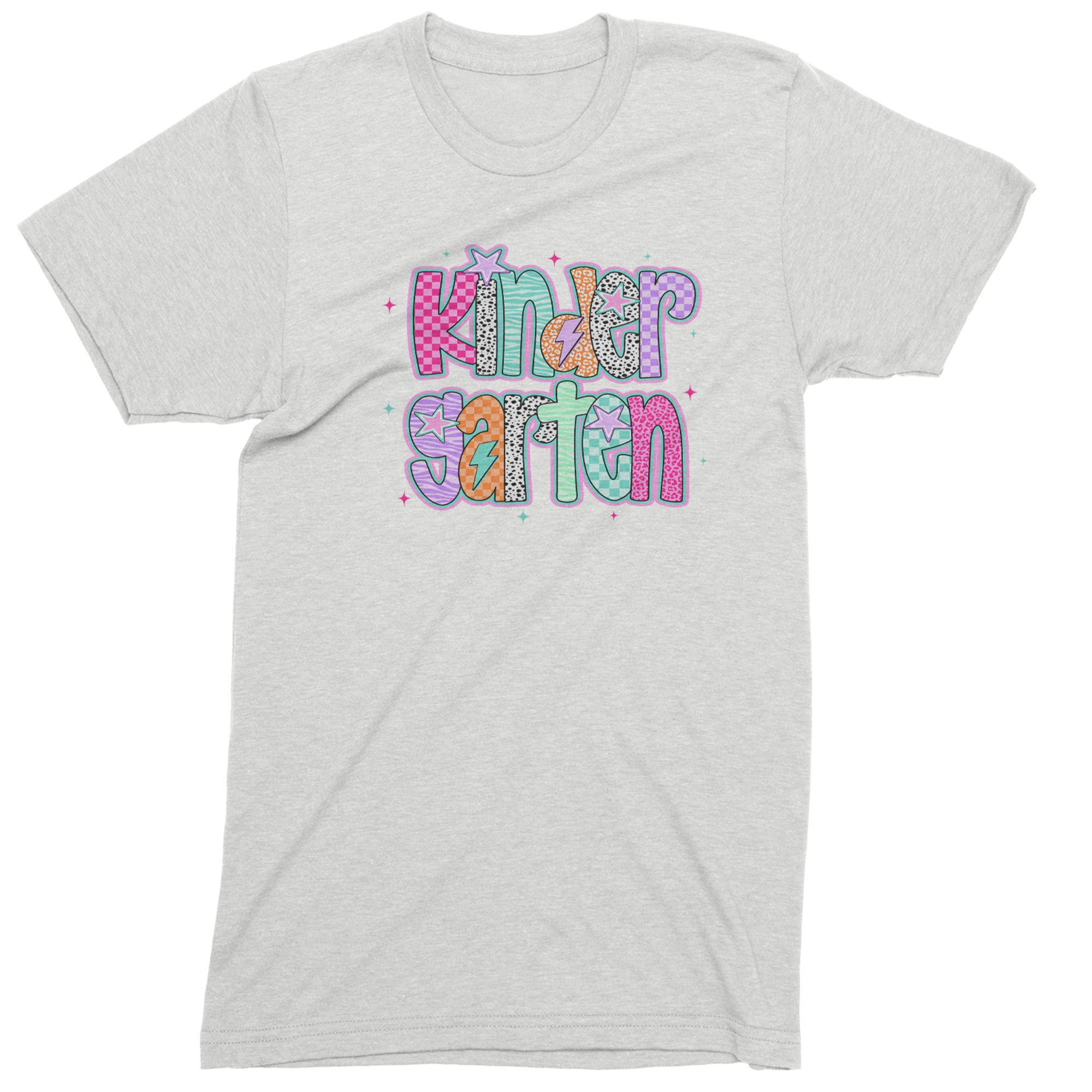 Kindergarten Cutie Colorful Back to School Men's T-shirt White
