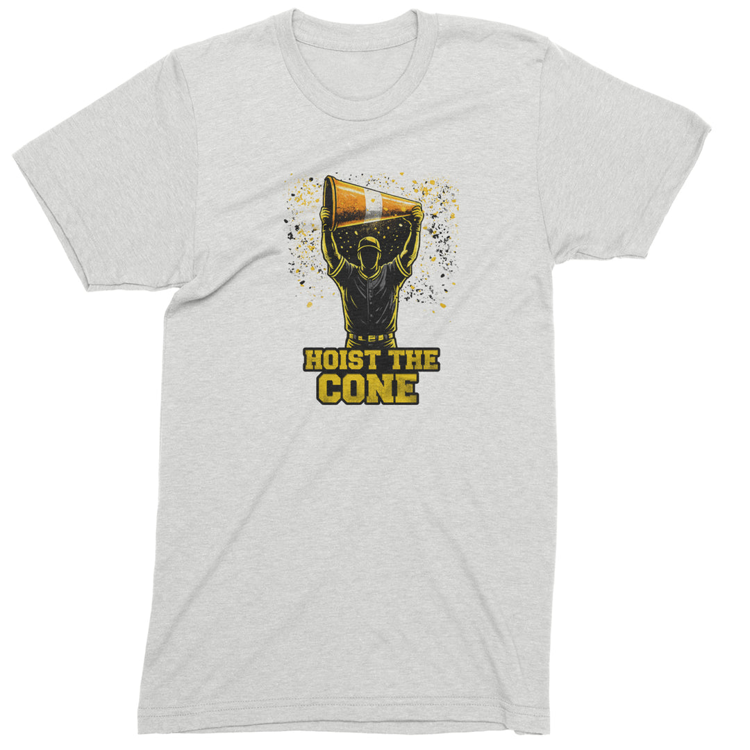 Hoist The Cone Pittsburgh Pride Mens T-shirt White