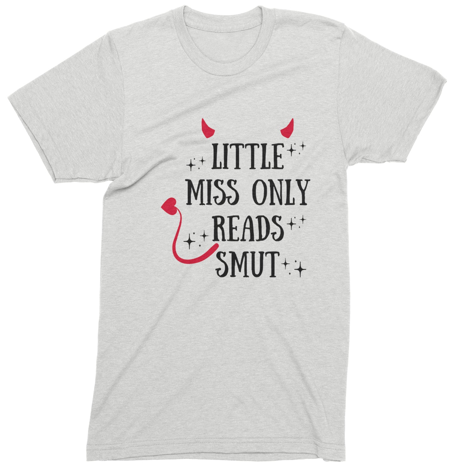 Little Miss Only Reads Smut Devilish Youth-Sized Hoodie White