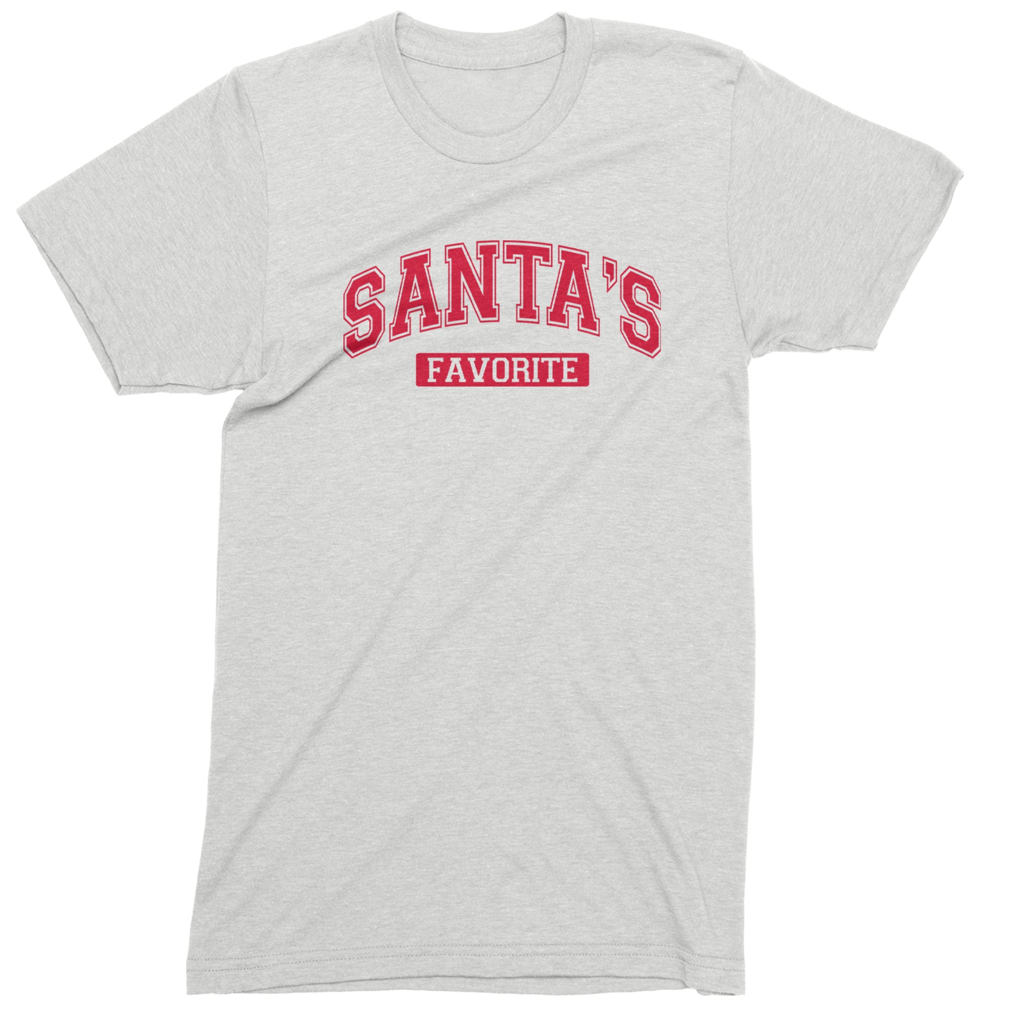 Santa's Favorite Mens T-shirt White