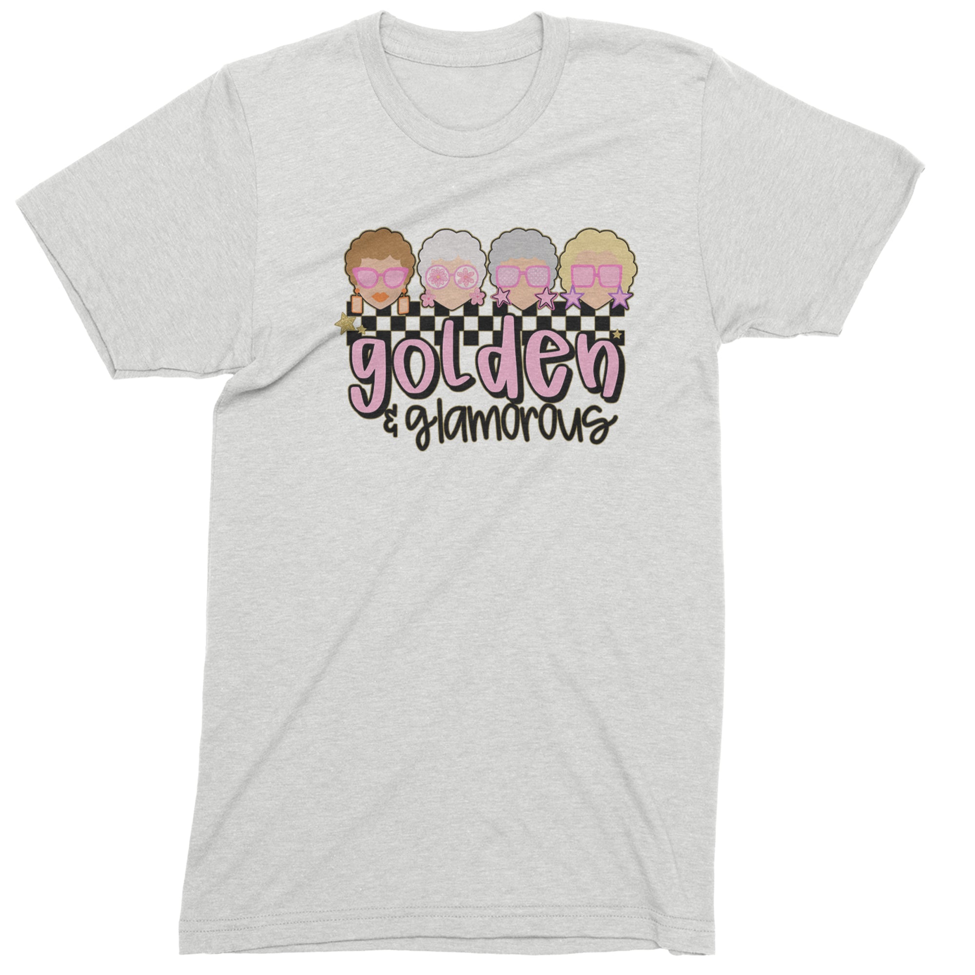 Golden And Glamorous Golden Girls Men's T-shirt White