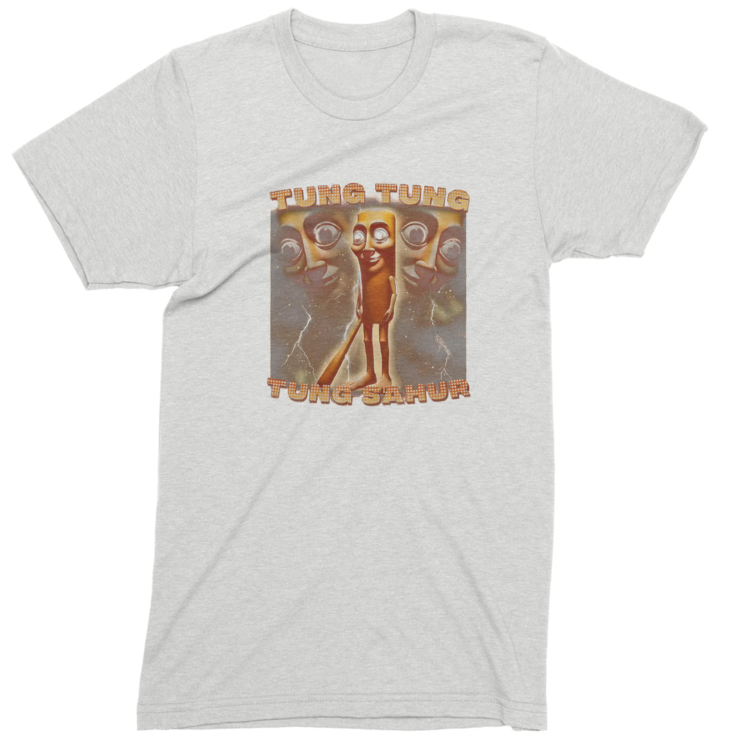 Tung Tung Tung Sahur Enforcer Men's T-shirt White