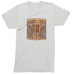Tung Tung Tung Sahur Enforcer Men's T-shirt White