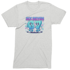 67 Six Seven Meme Kawaii Cloud Mens T-shirt White