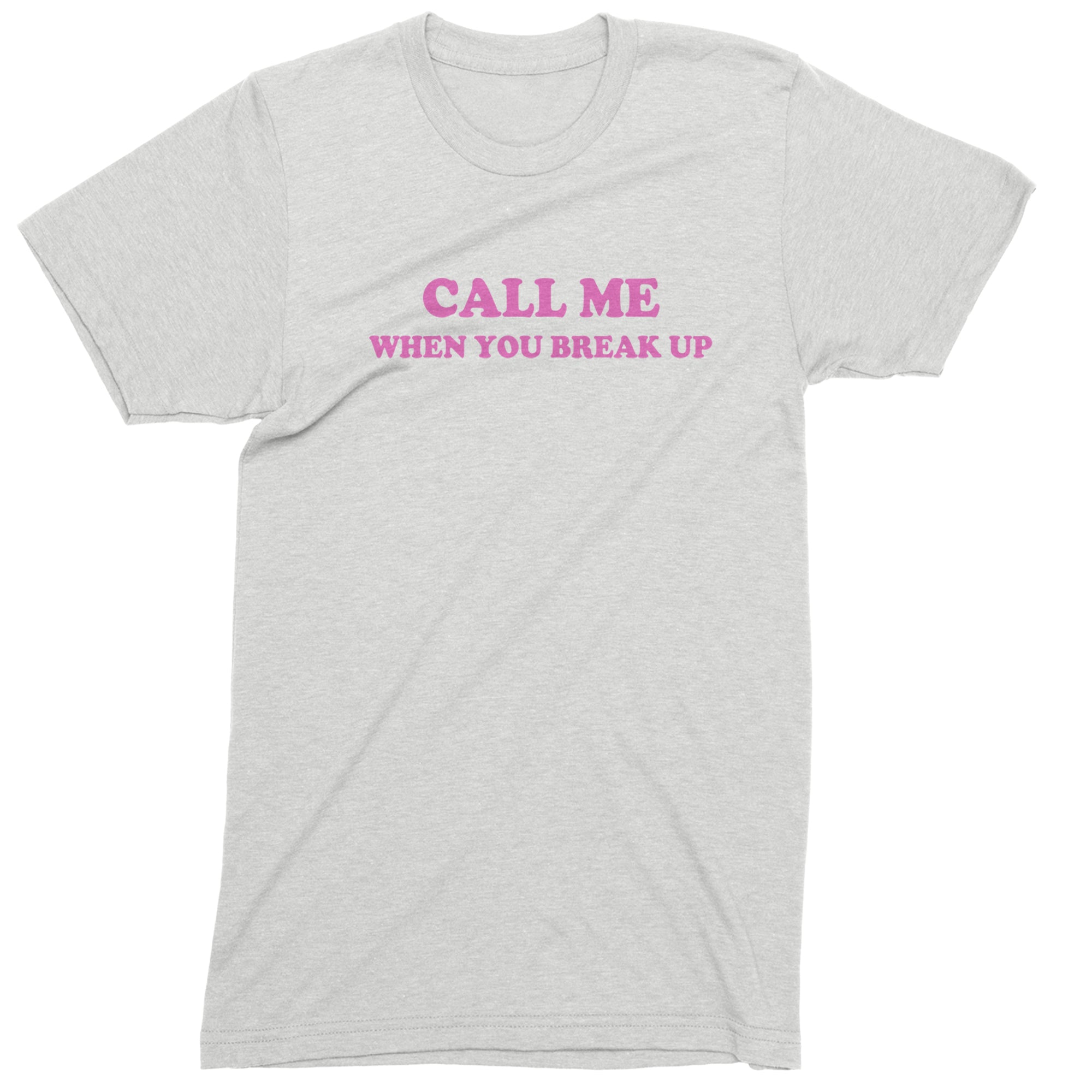 Call ME When You Break Up Men's T-shirt White