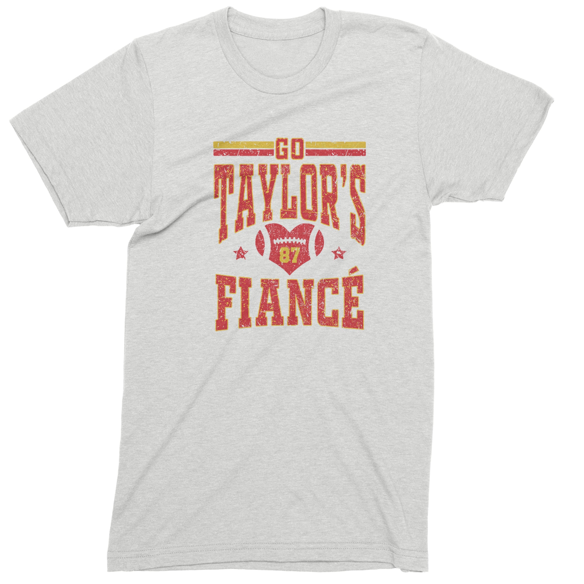 Go Taylor's Fiancé Engagement Game Day Mens T-shirt White
