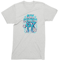 67 Brainrot Meme Slang Mens T-shirt White