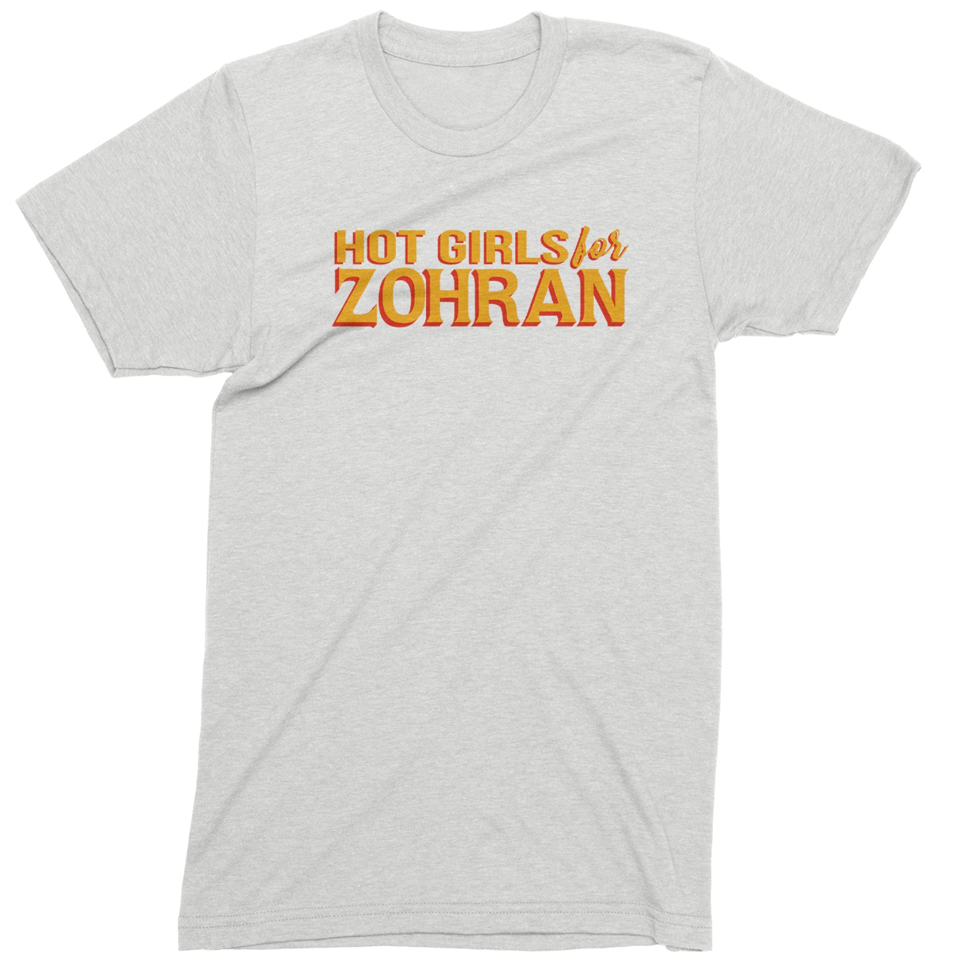 Hot Girls for Zohran Meme Mens T-shirt White