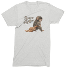 Punch Brave Together Stuffed Animal Mens T-shirt White