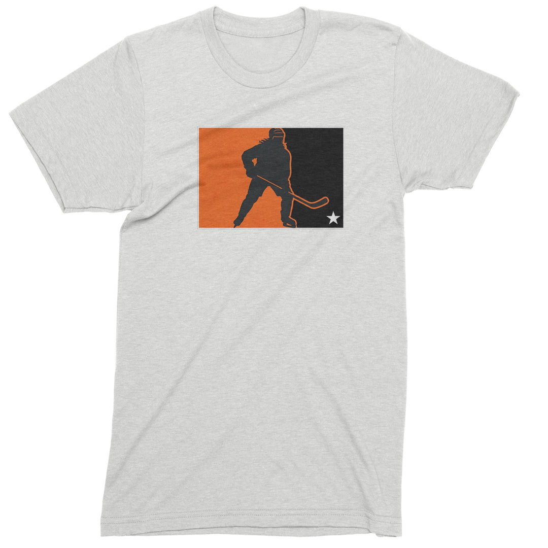 Hockey Enforcer Retro Vintage Mens T-shirt White