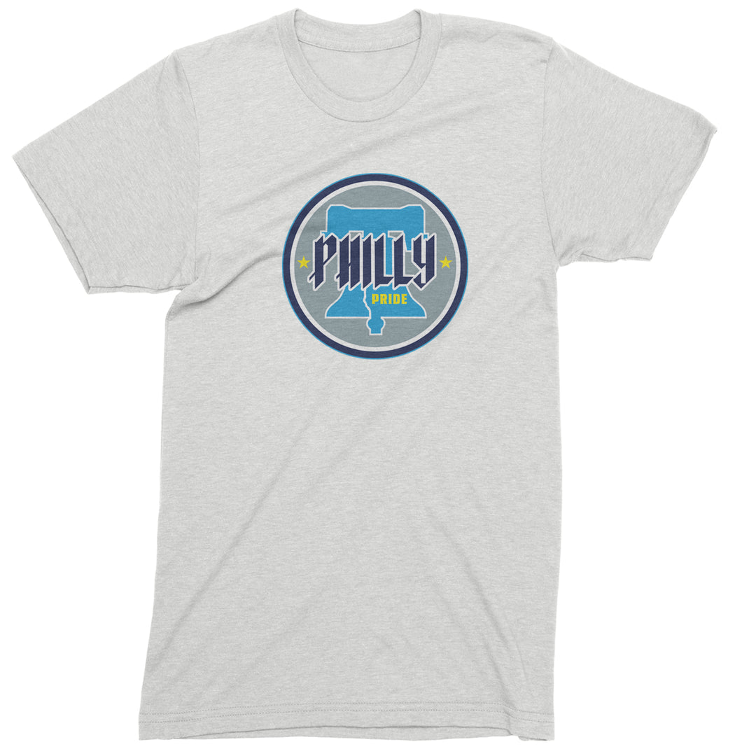 Philly Pride Liberty Bell Mens T-shirt White