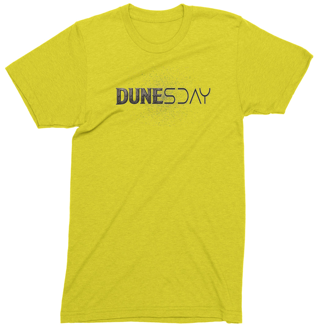 DunesDay Desert Apocolypse Mens T-shirt Yellow