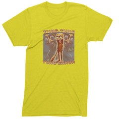 Tung Tung Tung Sahur Enforcer Men's T-shirt Yellow
