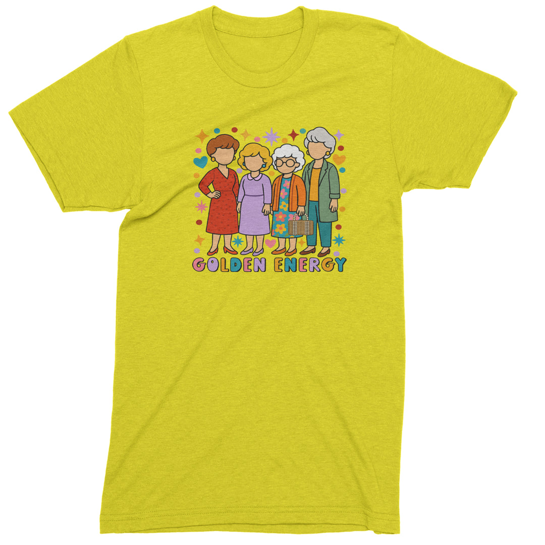 Golden Forever Golden Girls Mens T-shirt Yellow