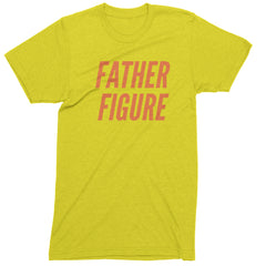 Father Figure Mens T-shirt Yellow