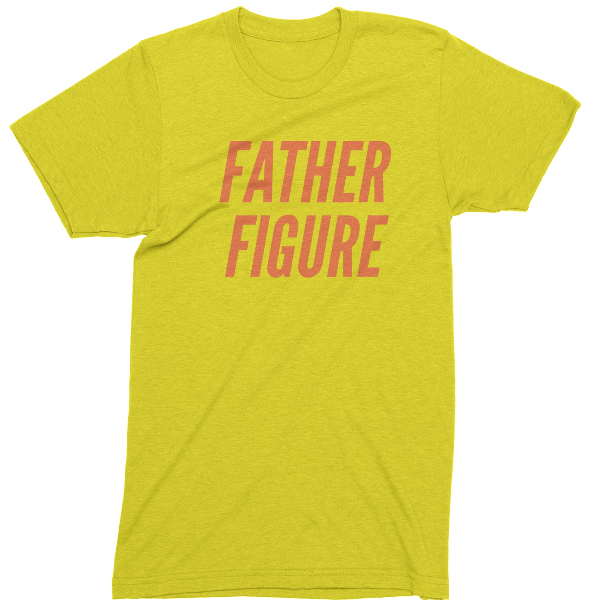 Father Figure Mens T-shirt Yellow