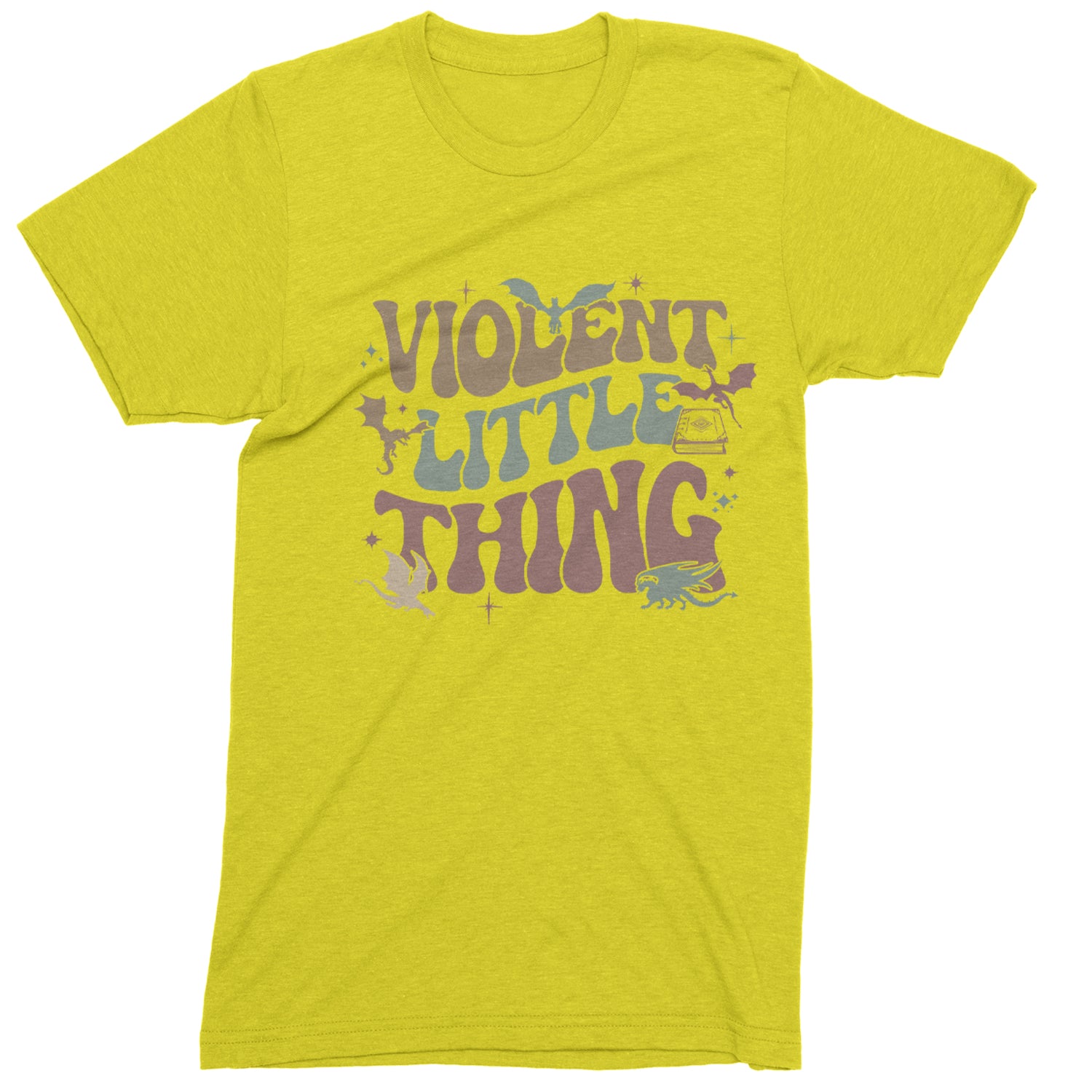 Violent Little Thing Dragon Youth-Sized Hoodie Yellow