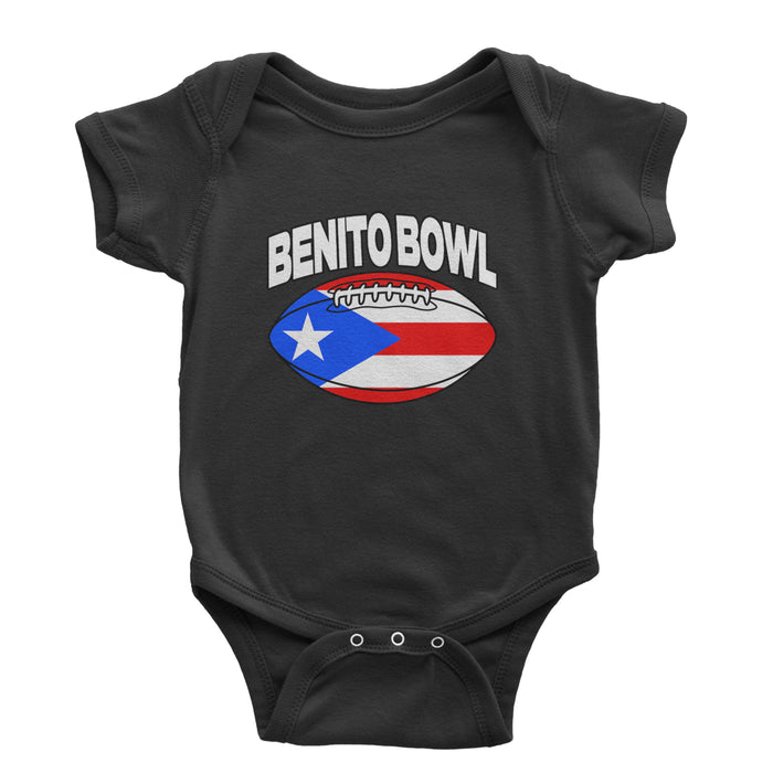 Benito Bowl Puerto Rico Football Infant One-Piece Romper Bodysuit Or Toddler T-shirt