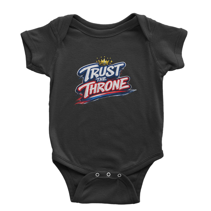Trust The Throne Crown Philly Hoops Infant One-Piece Romper Bodysuit Or Toddler T-shirt