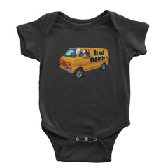Bad Hombres Van West Chester Band Infant One-Piece Romper Bodysuit Or Toddler T-shirt Black