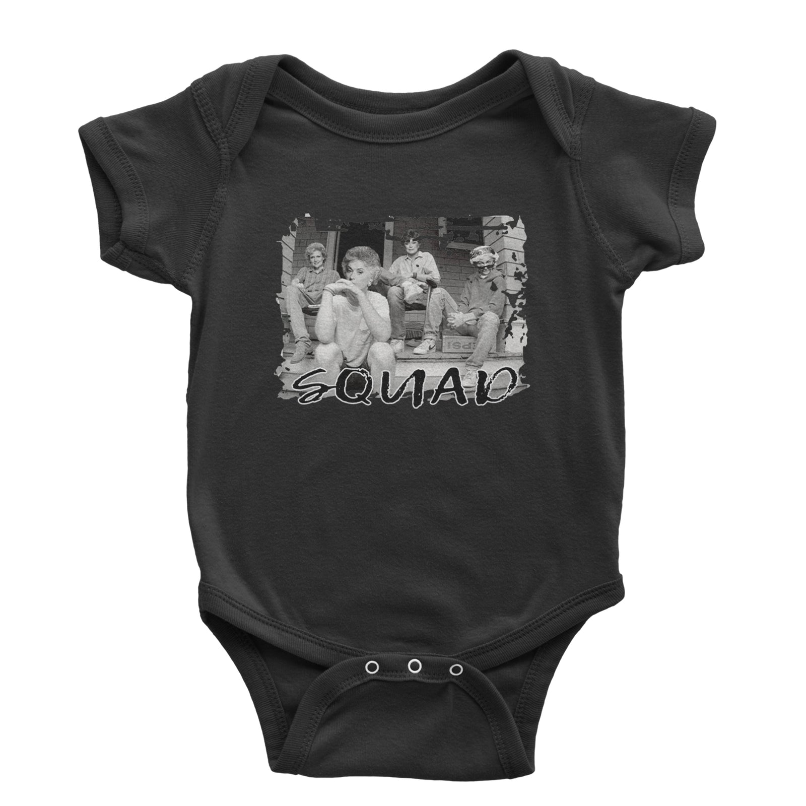 Squad Golden Girls Infant One-Piece Romper Bodysuit Or Toddler T-shirt Black