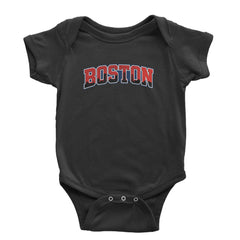 Boston City Pride Skyline Infant One-Piece Romper Bodysuit Or Toddler T-shirt Black