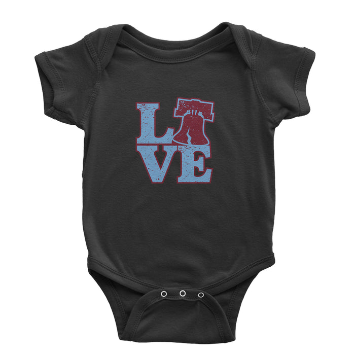 Love Philly Liberty Bell Infant One-Piece Romper Bodysuit Or Toddler T-shirt