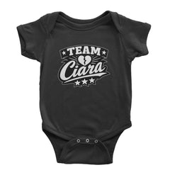 Team Ciara Scamanda Broken Heart Infant One-Piece Romper Bodysuit Or Toddler T-shirt Black