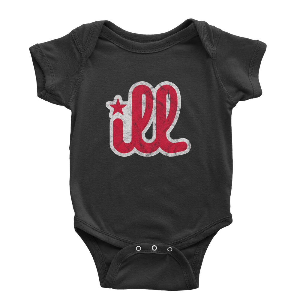 ILL Vintage It's A Philly Thing Infant One-Piece Romper Bodysuit Or Toddler T-shirt Black