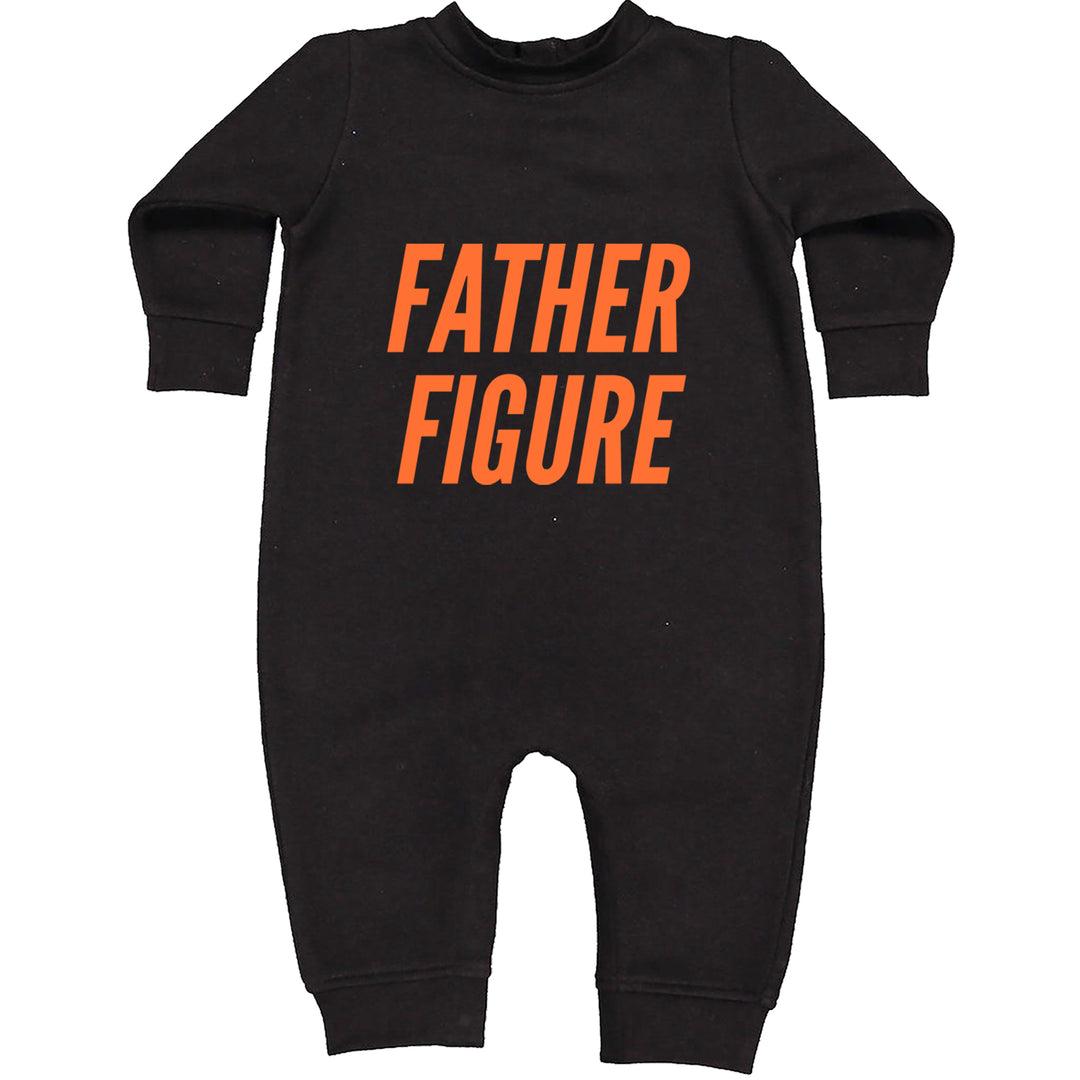 Father Figure Toddler Hoodie Or Infant Fleece Romper Black