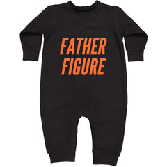Father Figure Toddler Hoodie Or Infant Fleece Romper Black