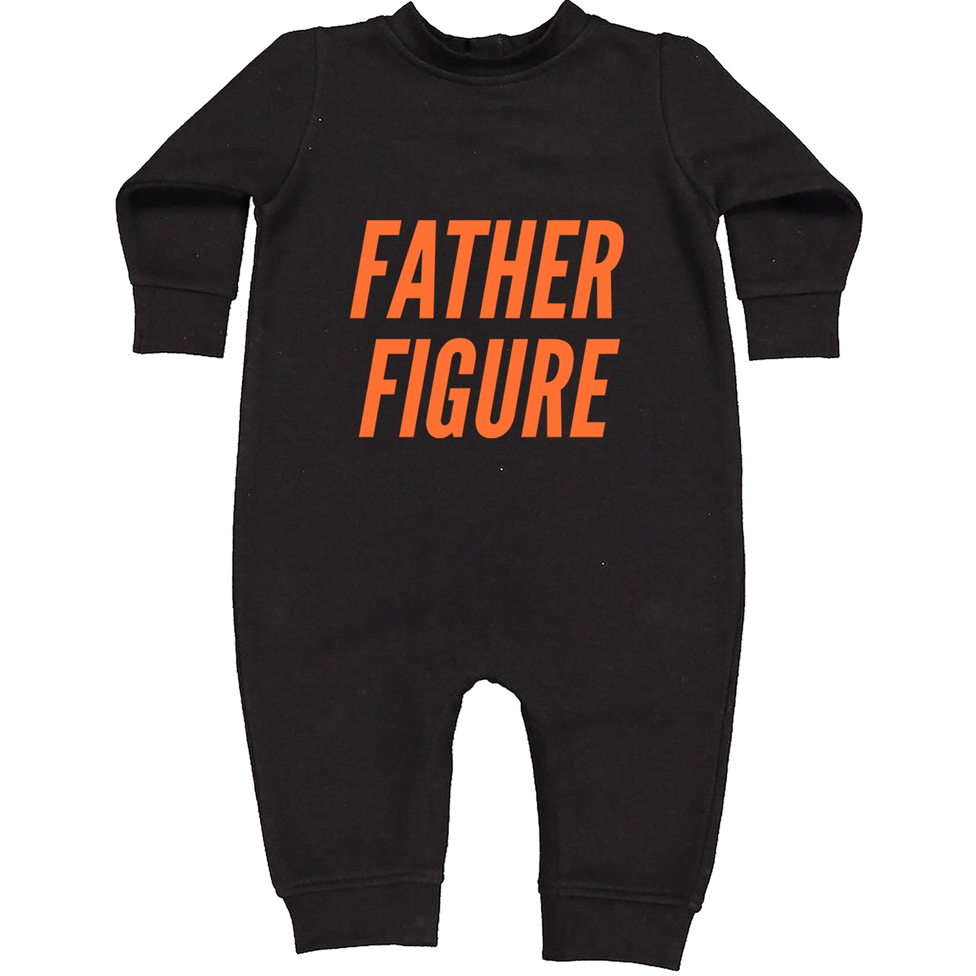 Father Figure Toddler Hoodie Or Infant Fleece Romper Black