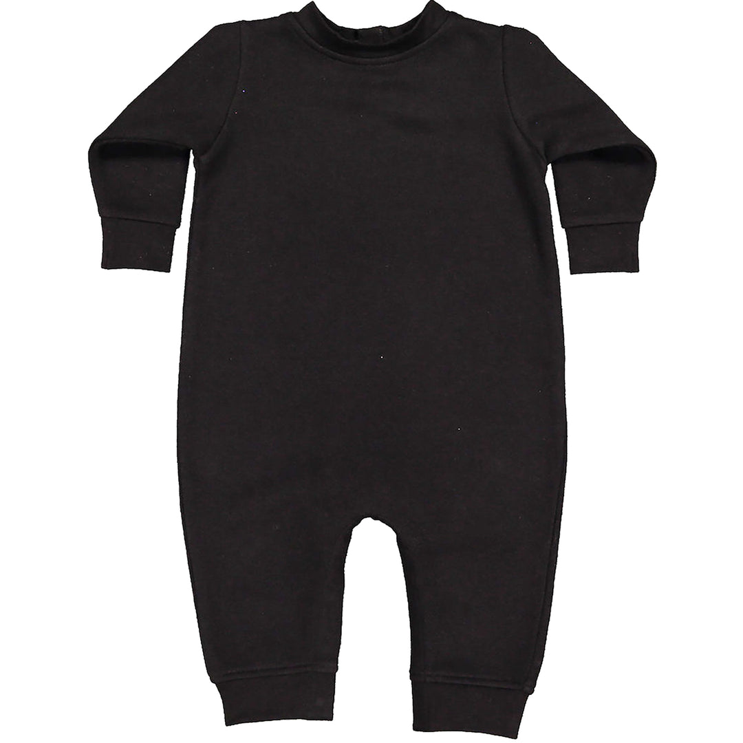 Basics - Pure & Simple Blank Apparel graphic on Toddler Hoodie and Baby Fleece Onesie in Black