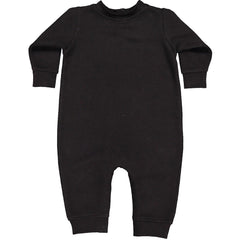 Basics - Pure & Simple Blank Apparel graphic on Toddler Hoodie and Baby Fleece Onesie in Black