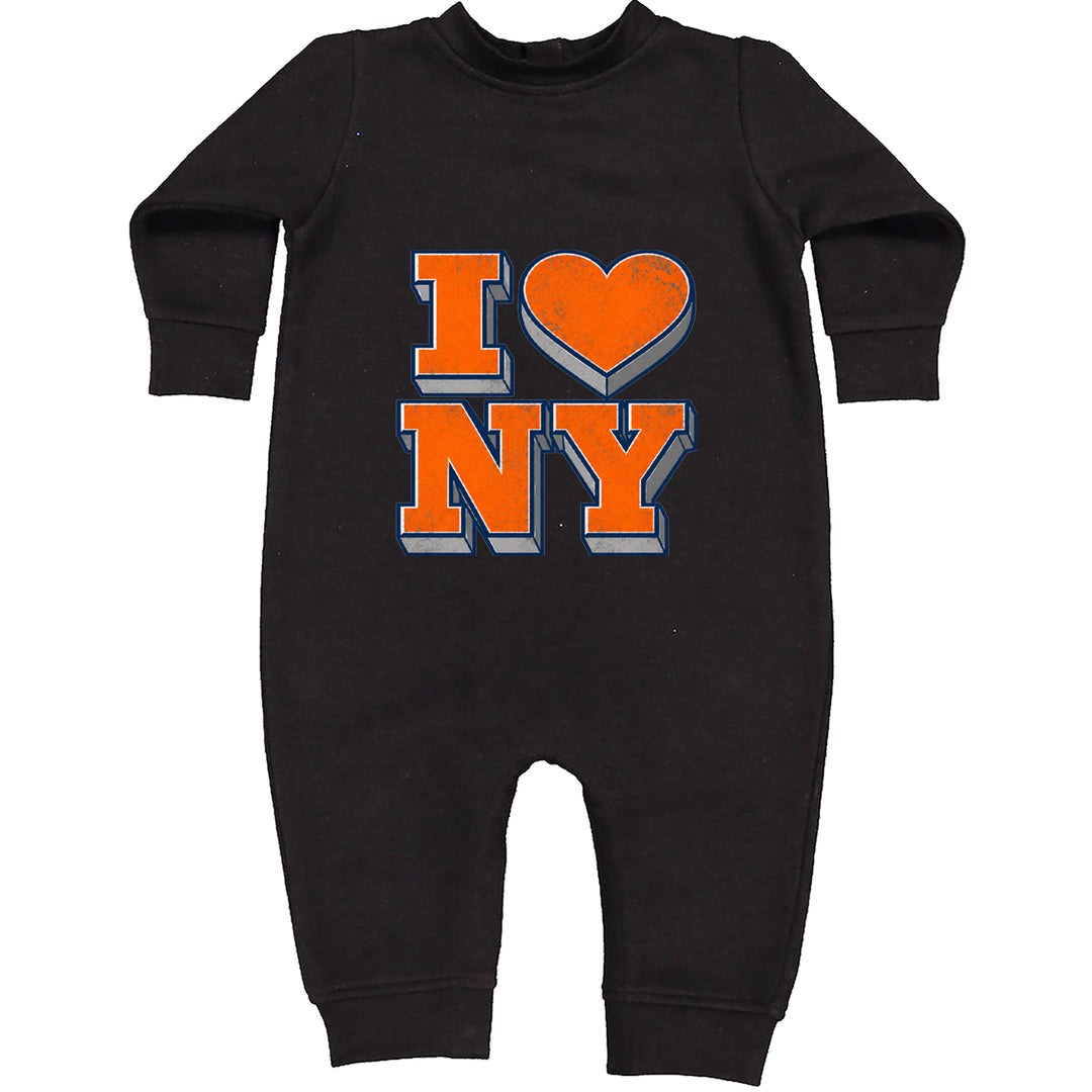 New York City Pride Heart Toddler Hoodie Or Infant Fleece Romper Black