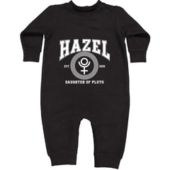 Hazel Daughter of Pluto Roman Gold Toddler Hoodie Or Infant Fleece Romper Black