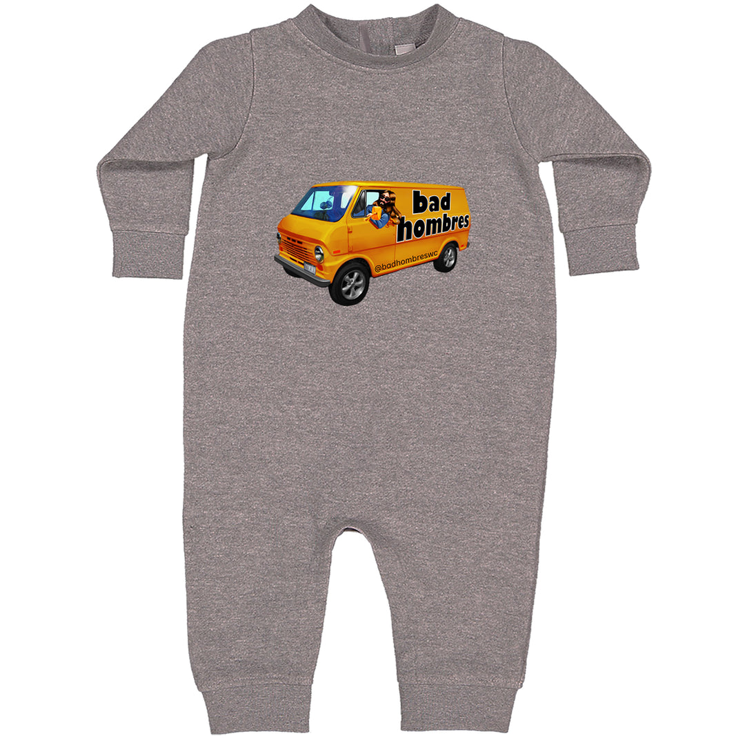Bad Hombres Van West Chester Band Toddler Hoodie Or Infant Fleece Romper Heather Grey