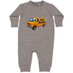 Bad Hombres Van West Chester Band Toddler Hoodie Or Infant Fleece Romper Heather Grey