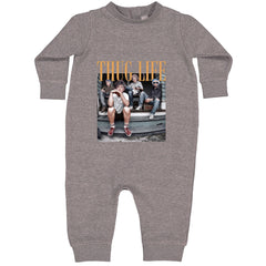 Golden Girls Thug Life Street Toddler Hoodie Or Infant Fleece Romper Heather Grey