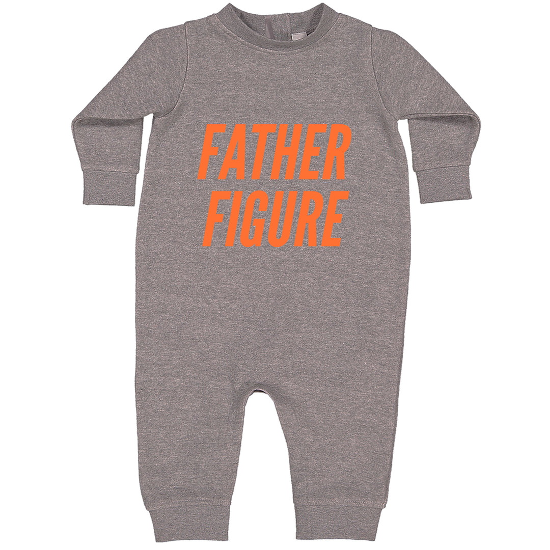 Father Figure Toddler Hoodie Or Infant Fleece Romper Heather Grey
