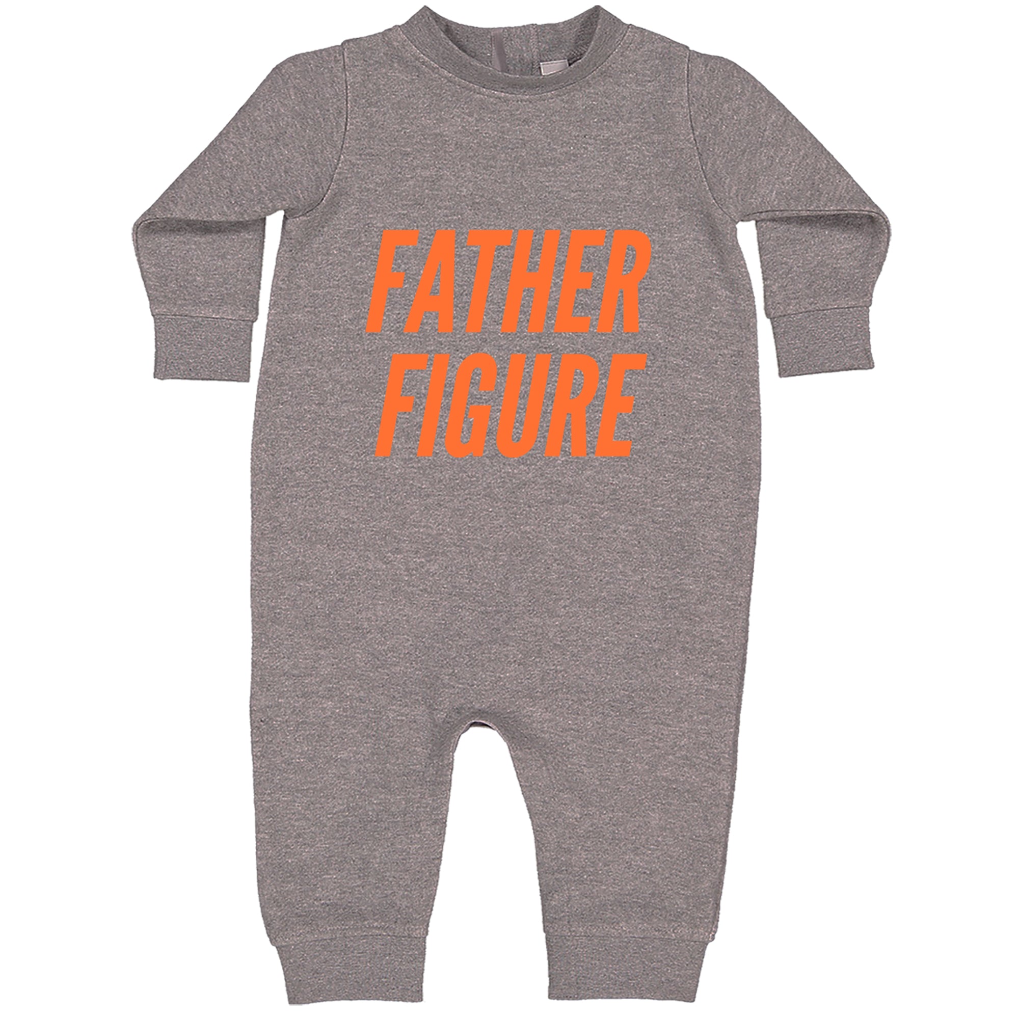 Father Figure Toddler Hoodie Or Infant Fleece Romper Heather Grey