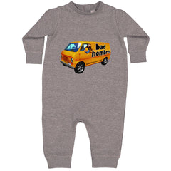 Bad Hombres Van West Chester Band Toddler Hoodie Or Infant Fleece Romper Heather Grey
