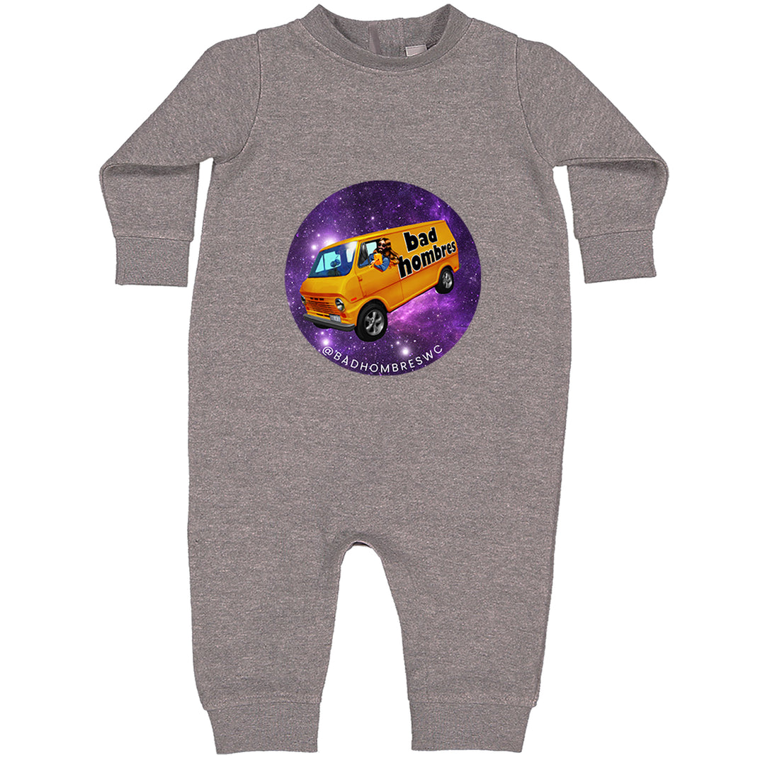 Bad Hombres Space West Chester Band Toddler Hoodie Or Infant Fleece Romper Heather Grey