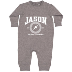 Jason Son of Jupiter Storm Bringer Toddler Hoodie Or Infant Fleece Romper Heather Grey